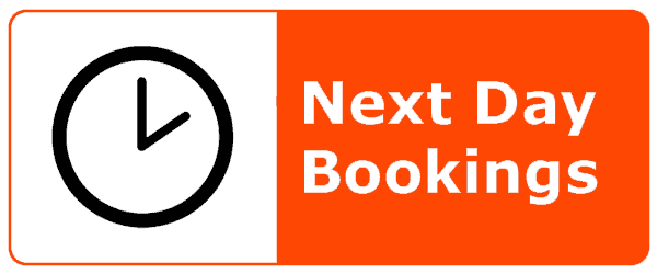 Next Day Booking